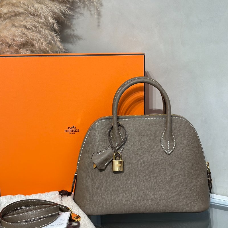 HERMES Bolide 25 - 大象灰金 B-9