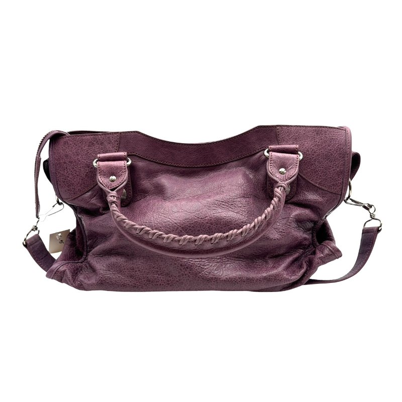 【美收精品】Balenciaga 紫色機車包 C-435【隔月月中將轉賣至日本 上架期限30天】-1