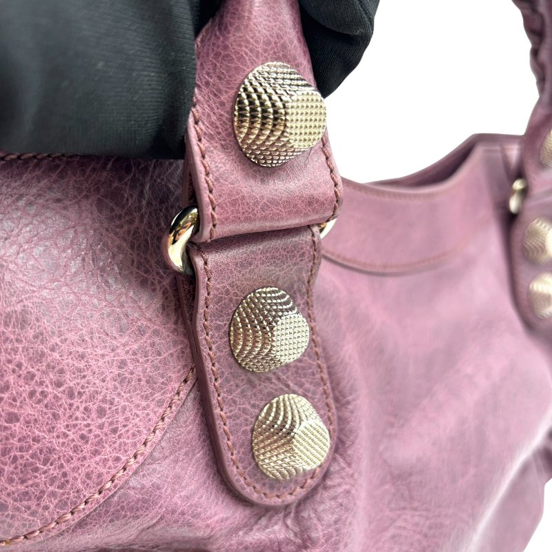 【美收精品】Balenciaga 紫色機車包 C-435【隔月月中將轉賣至日本 上架期限30天】-7