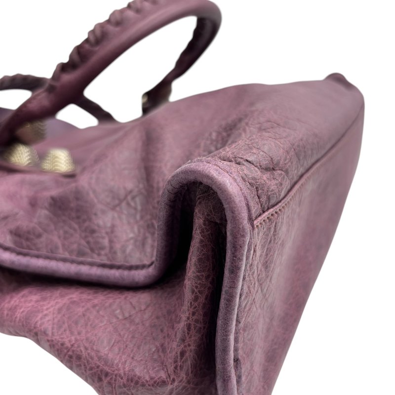 【美收精品】Balenciaga 紫色機車包 C-435【隔月月中將轉賣至日本 上架期限30天】-8