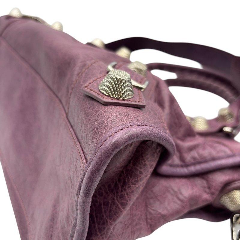 【美收精品】Balenciaga 紫色機車包 C-435【隔月月中將轉賣至日本 上架期限30天】-9