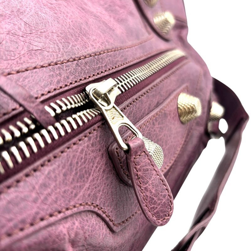 【美收精品】Balenciaga 紫色機車包 C-435【隔月月中將轉賣至日本 上架期限30天】-10