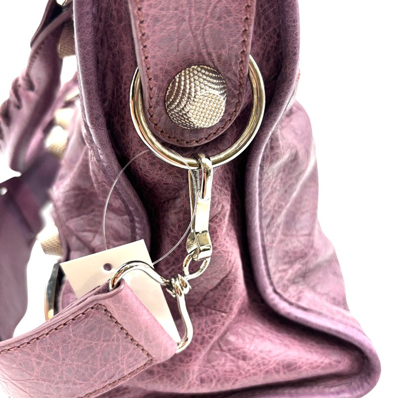 【美收精品】Balenciaga 紫色機車包 C-435【隔月月中將轉賣至日本 上架期限30天】-11