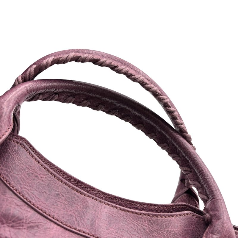 【美收精品】Balenciaga 紫色機車包 C-435【隔月月中將轉賣至日本 上架期限30天】-13