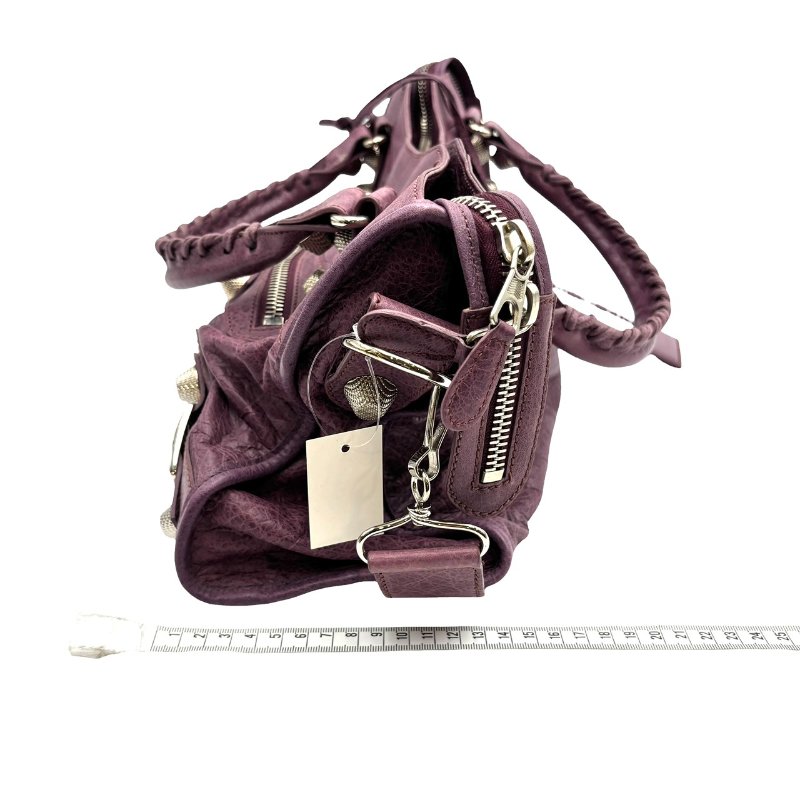 【美收精品】Balenciaga 紫色機車包 C-435【隔月月中將轉賣至日本 上架期限30天】-19