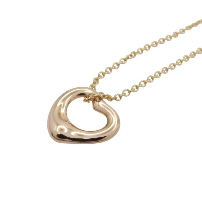 18K玫瑰金 Open Heart 項鍊【Tiffany & Co 蒂芬妮】 60957398-0