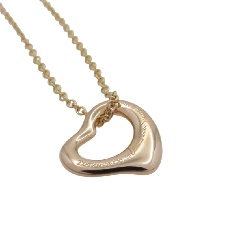 18K玫瑰金 Open Heart 項鍊【Tiffany & Co 蒂芬妮】 60957398-1