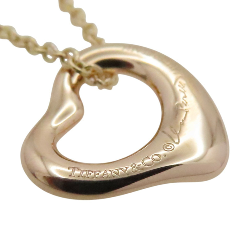 18K玫瑰金 Open Heart 項鍊【Tiffany & Co 蒂芬妮】 60957398-8