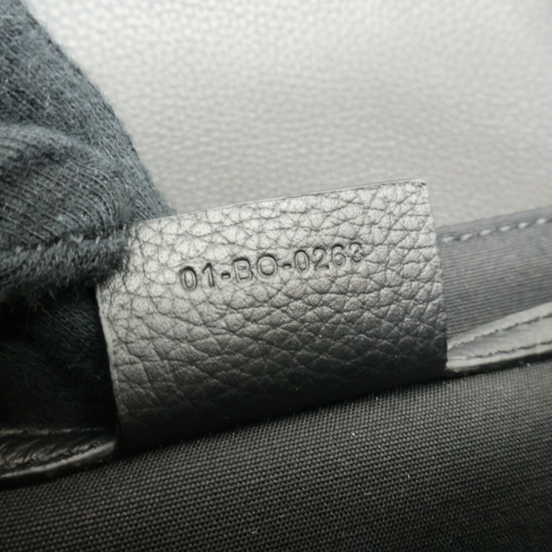 黑色 牛皮 帆布 Saddle 小型 翻蓋 郵差包 肩背包【Dior 迪奧】 1ADPO049YKS_H27E-7