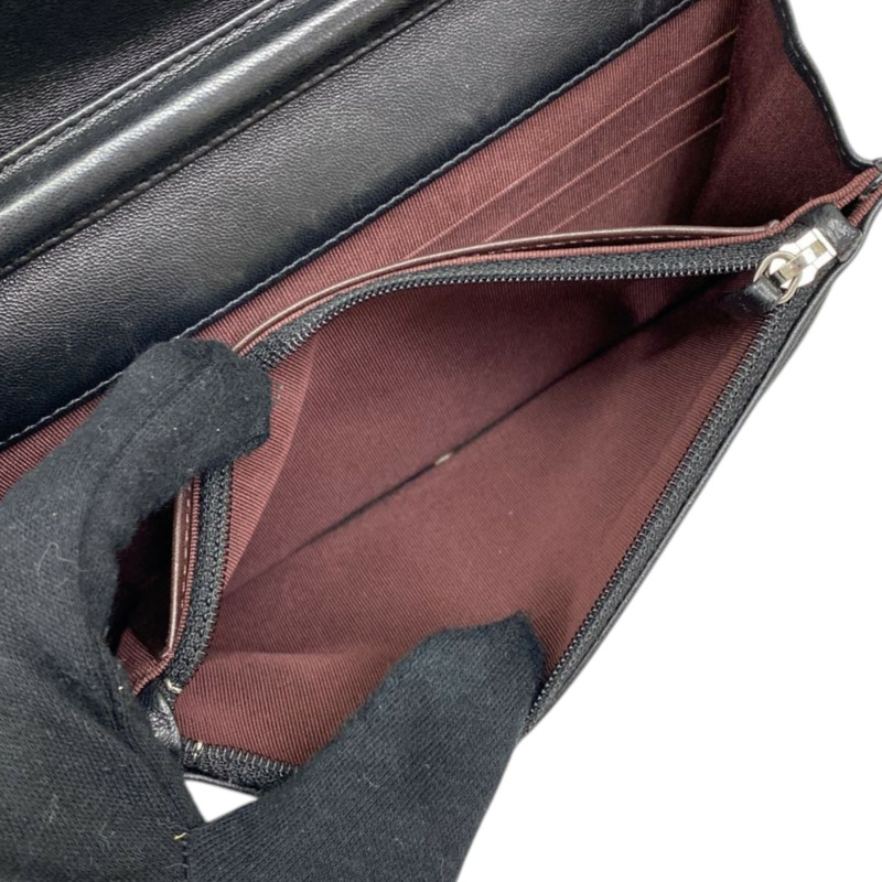 黑色 菱格紋 羊皮 Chain 鍊帶 肩背包【CHANEL 香奈兒】 A33814-3