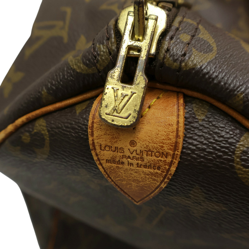 棕色 原花帆布 Keepall50 手提包【LOUIS VUITTON LV 路易威登】 M41426-3
