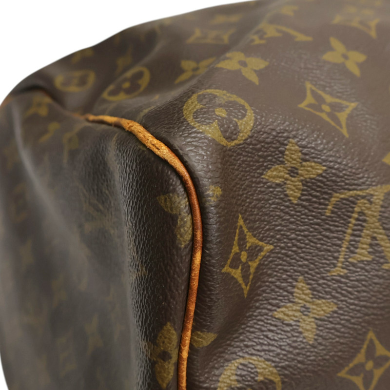 棕色 原花帆布 Keepall50 手提包【LOUIS VUITTON LV 路易威登】 M41426-6