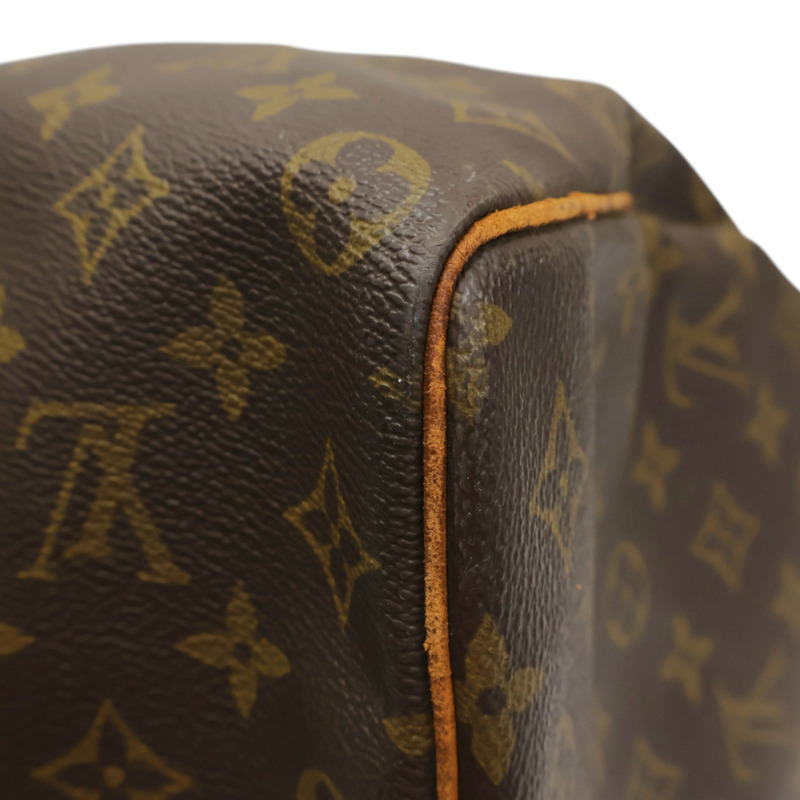 棕色 原花帆布 Keepall50 手提包【LOUIS VUITTON LV 路易威登】 M41426-7