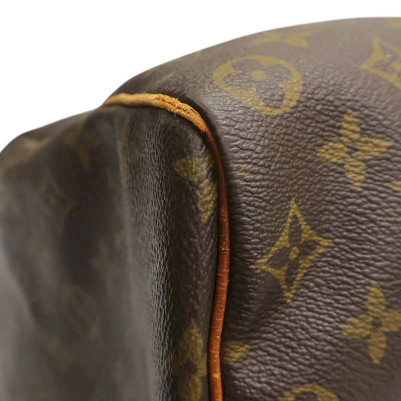 棕色 原花帆布 Keepall50 手提包【LOUIS VUITTON LV 路易威登】 M41426-9