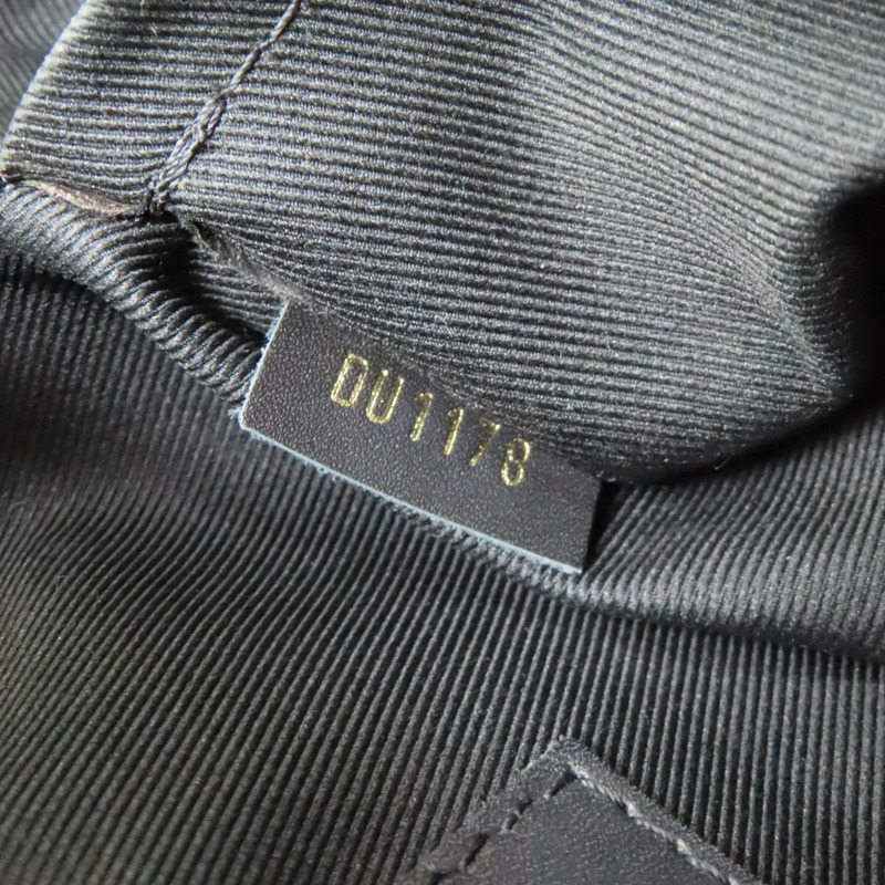 黑/棕色 原花帆布 牛皮 Saintonge 肩背包 M43555【LOUIS VUITTON LV 路易威登】 M43555-7