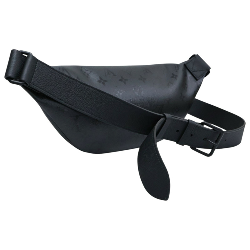 黑色 原花牛皮 Rush Bumbag 腰包【LOUIS VUITTON LV 路易威登】 M26763-1