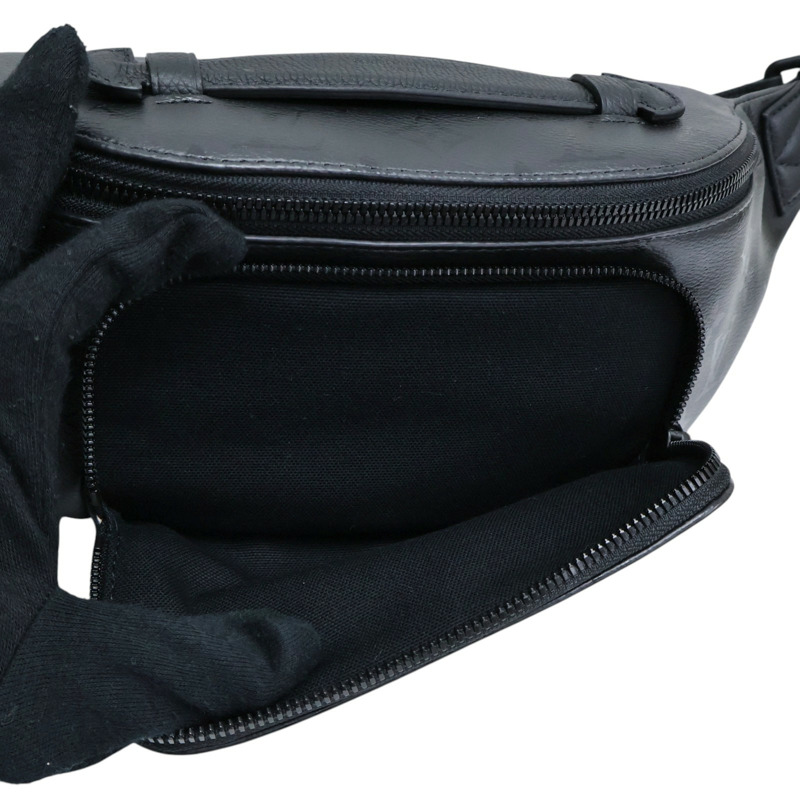 黑色 原花牛皮 Rush Bumbag 腰包【LOUIS VUITTON LV 路易威登】 M26763-3