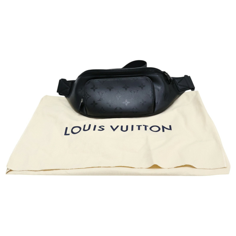 黑色 原花牛皮 Rush Bumbag 腰包【LOUIS VUITTON LV 路易威登】 M26763-7