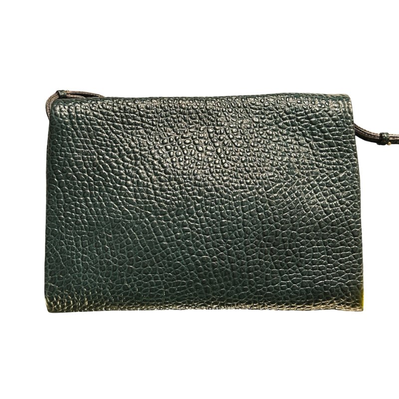 Used BURBERRY Cross Body Bag Green-8