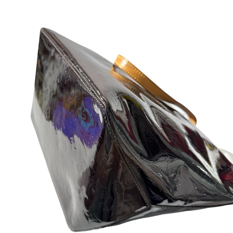 Used LOUIS VUITTON BELLEVUE Shoulder Bag Deep Red GHW-4