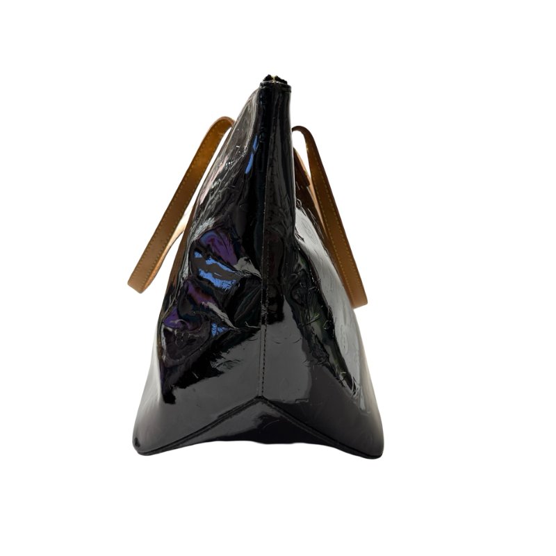 Used LOUIS VUITTON BELLEVUE Shoulder Bag Deep Red GHW-9