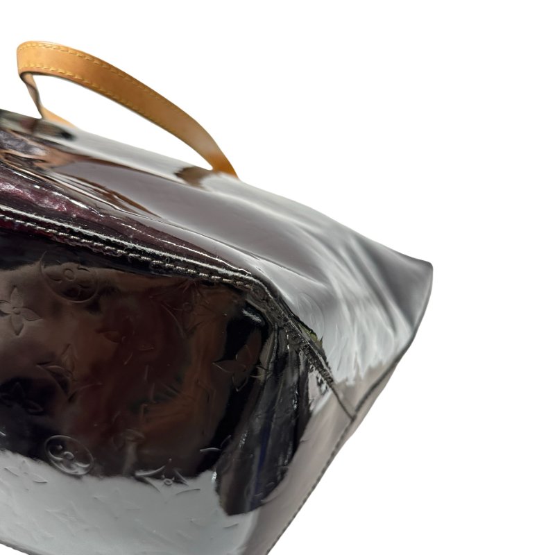 Used LOUIS VUITTON BELLEVUE Shoulder Bag Deep Red GHW-10