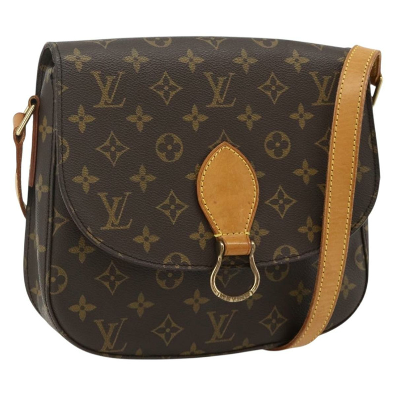 【日本直送】路易威登 Monogram Saint Cloud GM 肩背包 M51242 LV Auth 177092A-0