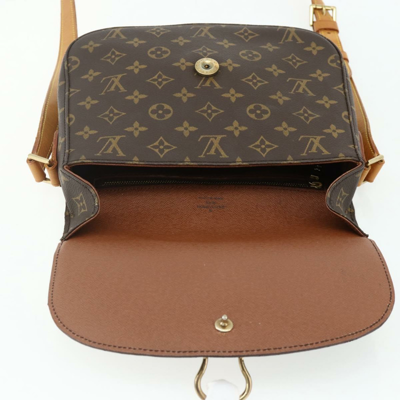 【日本直送】路易威登 Monogram Saint Cloud GM 肩背包 M51242 LV Auth 177092A-18