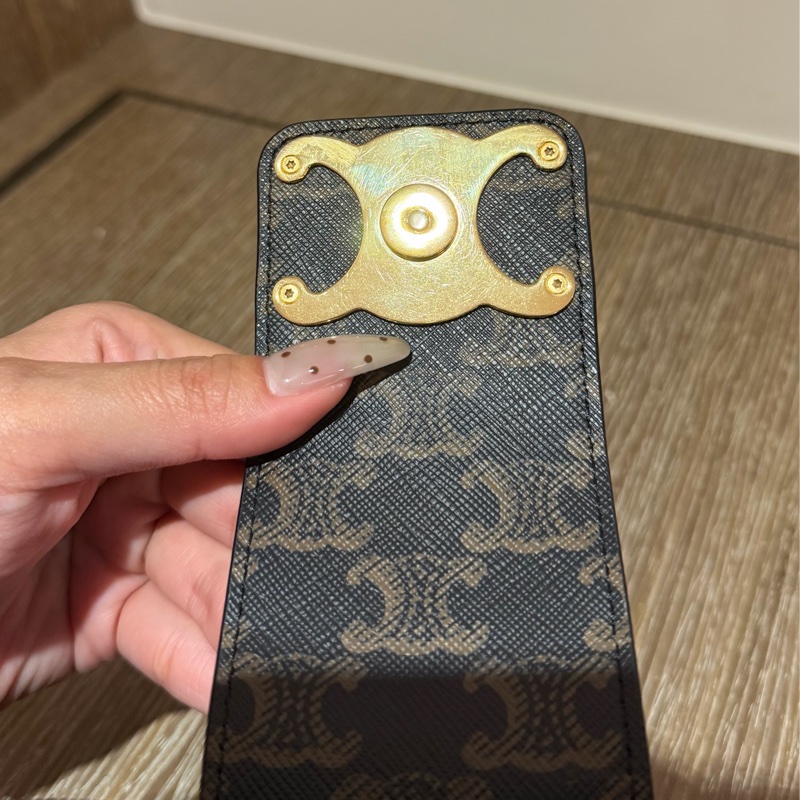 Celine AVA TRIOMPHE老花腋下包-9