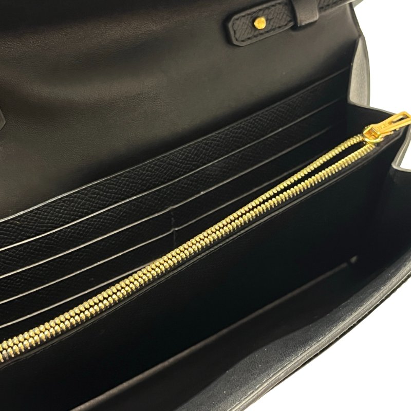 Used HERMÈS Constance to go Cross Body Bag Black GHW-8