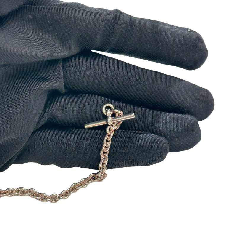 Used HERMÈS KELLY BRACELET Bracelet Silver-5