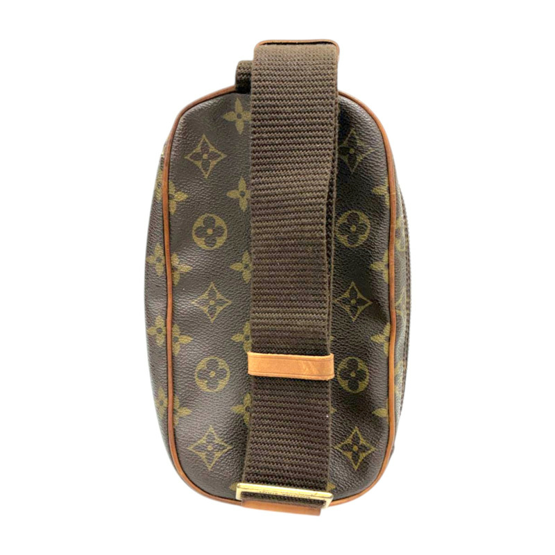 棕色 原花帆布 Pochette Gange 胸口包【LOUIS VUITTON LV 路易威登】 M51870-1