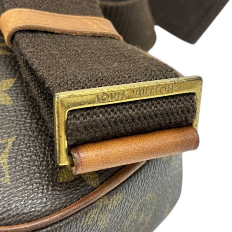 棕色 原花帆布 Pochette Gange 胸口包【LOUIS VUITTON LV 路易威登】 M51870-5