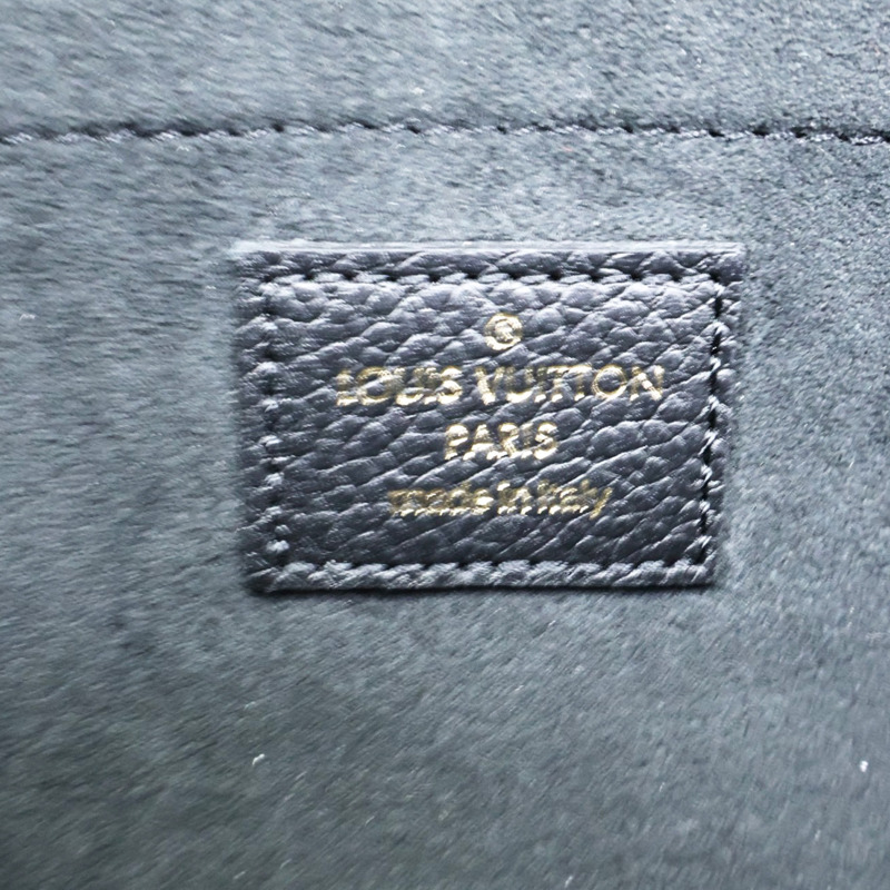 黑色 壓紋牛皮 Pochette Felicie 鍊帶 肩背包【LOUIS VUITTON LV 路易威登】 M82477-6