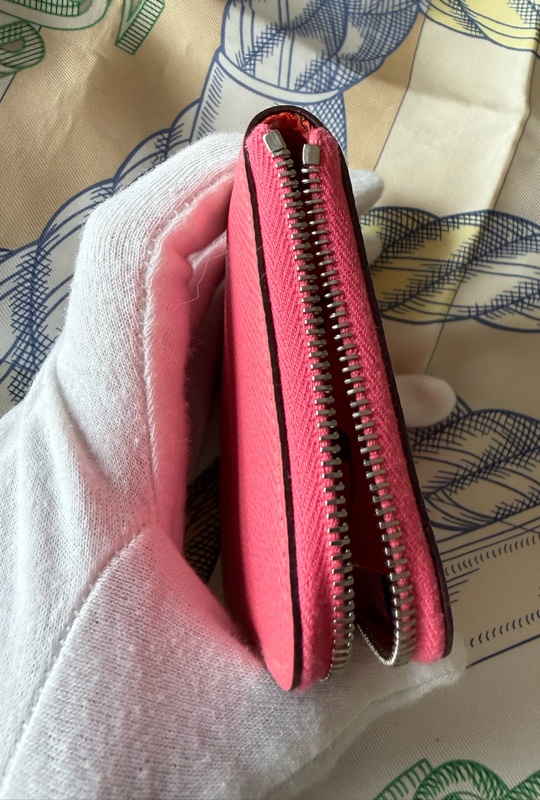 Hermes 絲巾零錢包，9成新-2