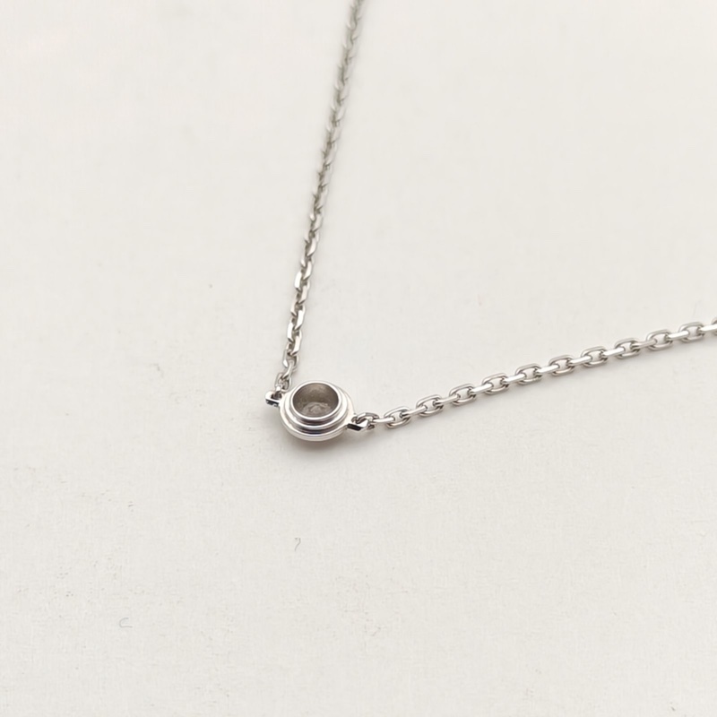 CARTIER Amour手鏈鑲鑽超小號款18K白金S-M碼-2