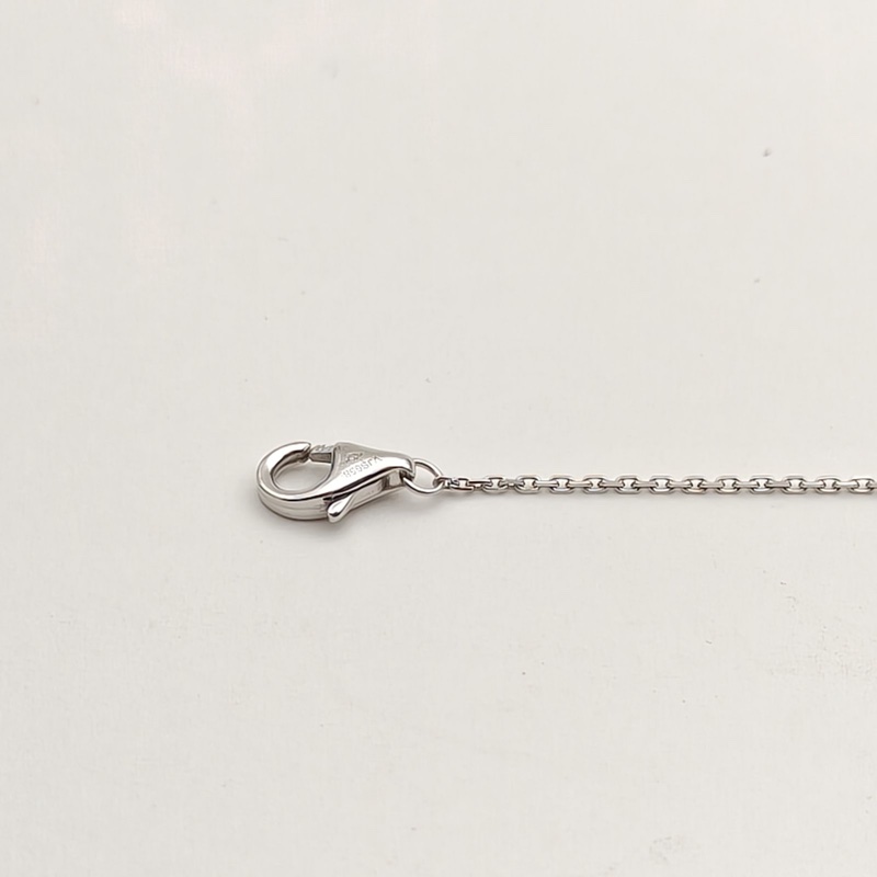 CARTIER Amour手鏈鑲鑽超小號款18K白金S-M碼-4