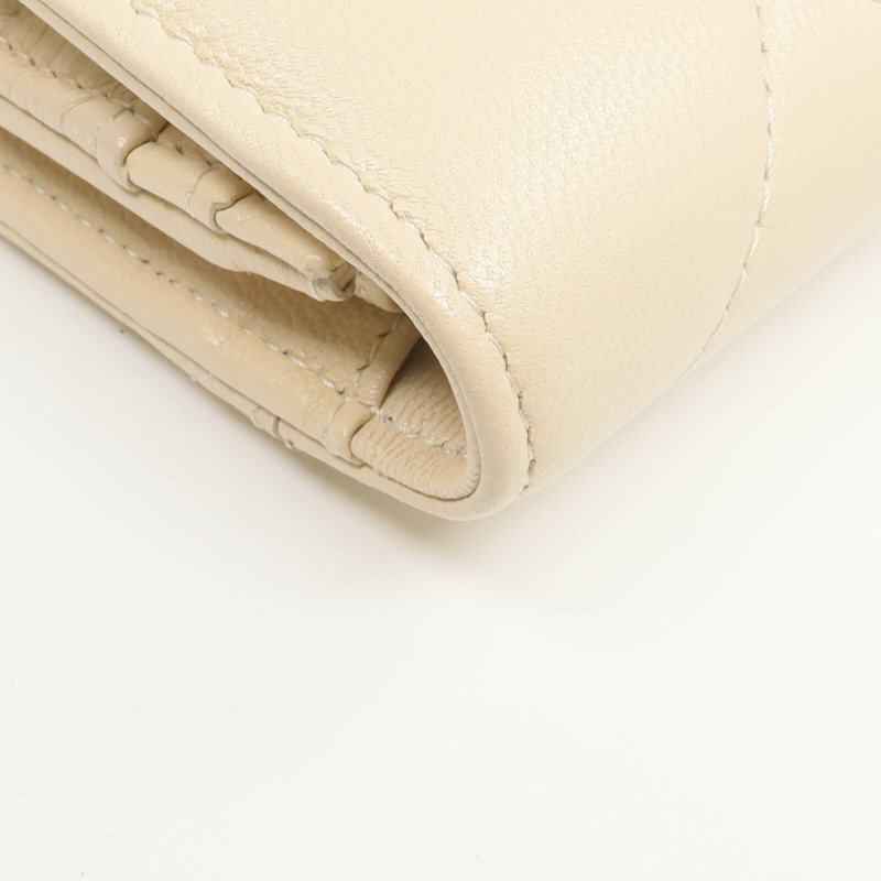 CHANEL 羊皮皮革C19 Long Wallet長錢包-10