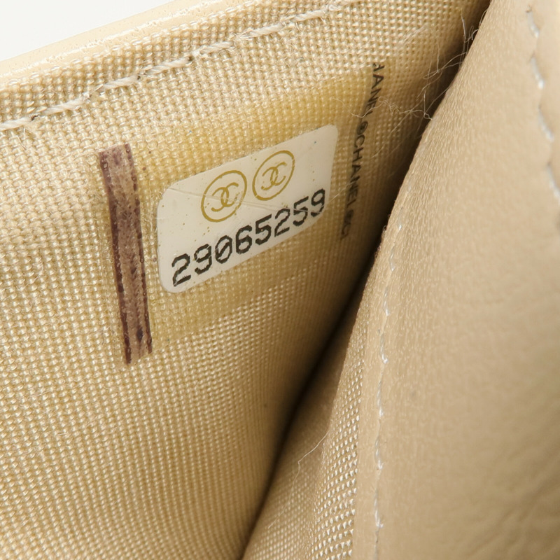 CHANEL 羊皮皮革C19 Long Wallet長錢包-13