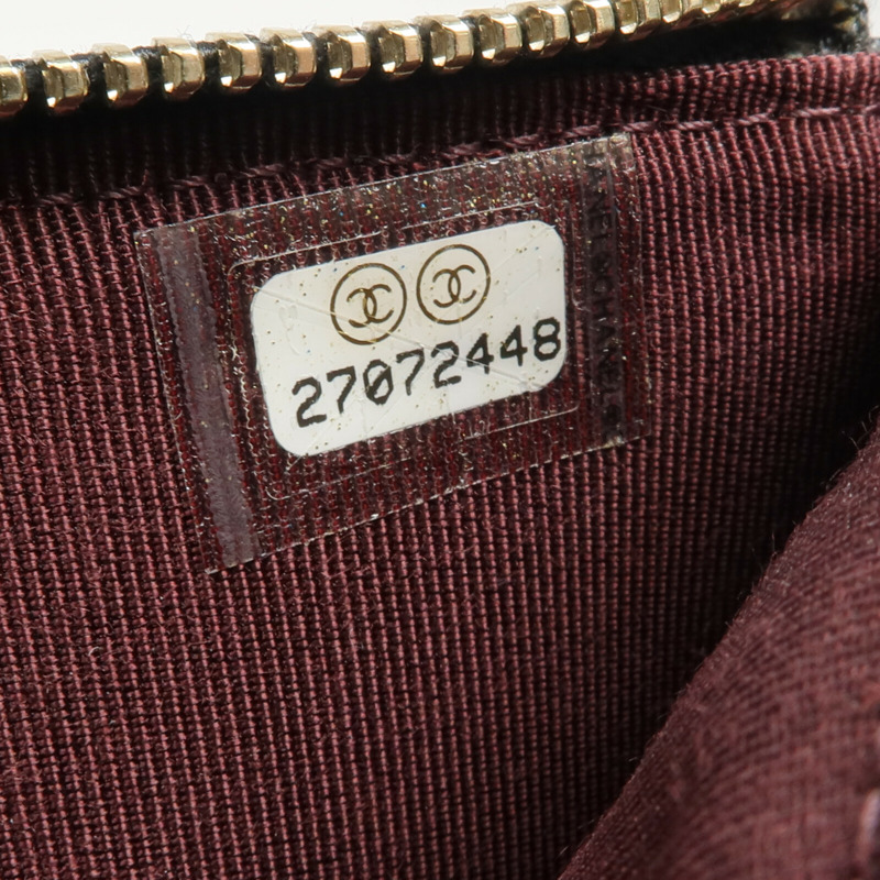 CHANEL 牛皮皮革Classic Phone Pouch with Zipper長錢包/手機袋-14