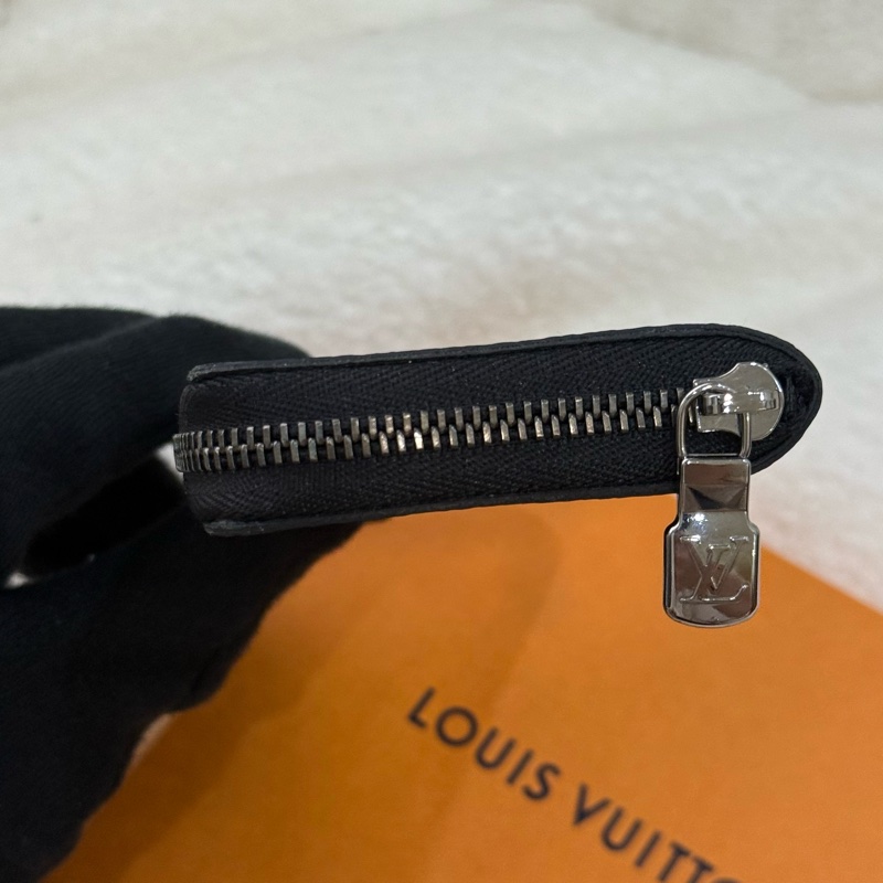 （巴黎購證🇫🇷全配）全新Lv黑老花零錢包 ✨最新晶片款-2