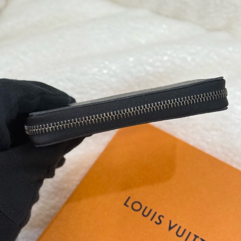 （巴黎購證🇫🇷全配）全新Lv黑老花零錢包 ✨最新晶片款-3