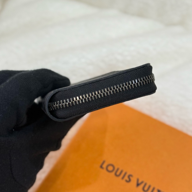 （巴黎購證🇫🇷全配）全新Lv黑老花零錢包 ✨最新晶片款-4
