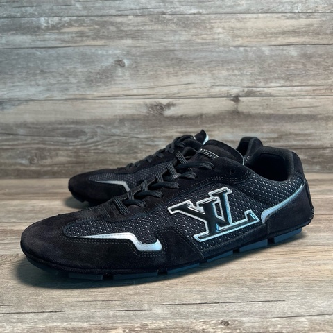 Louis Vuitton路易威登 最新款 黑武士 黑色 德訓鞋 42碼