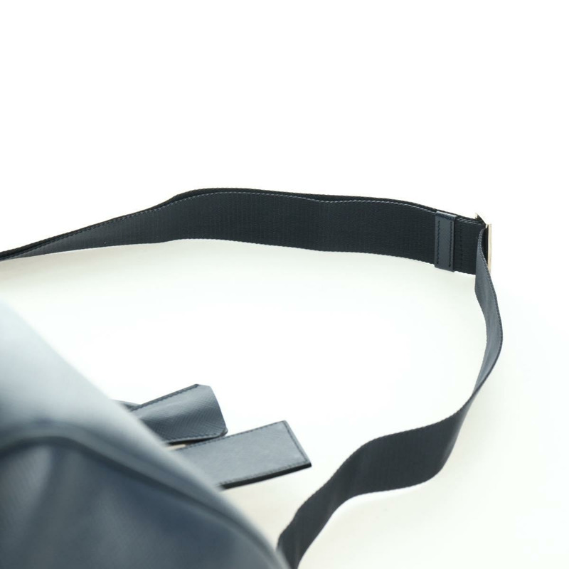 【日本直送】PRADA 波士頓包 Safiano 皮革 2way 海軍藍/銀色 2VC370 正品 yk20306V-16