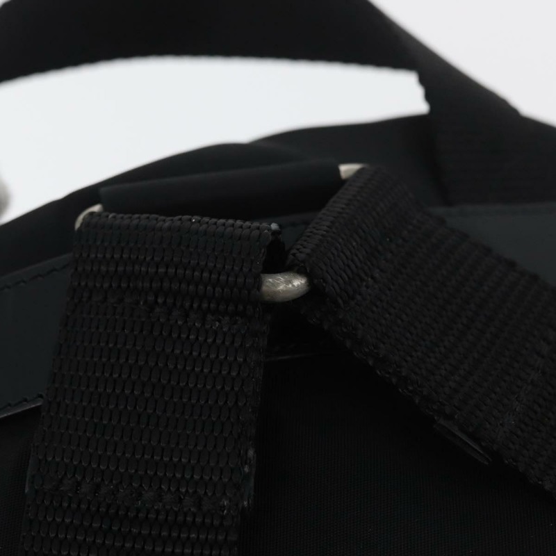 【日本直送】PRADA 雙肩包 尼龍 黑色 銀色 正品 176615A-7