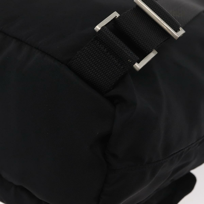 【日本直送】PRADA 雙肩包 尼龍 黑色 銀色 正品 176615A-19