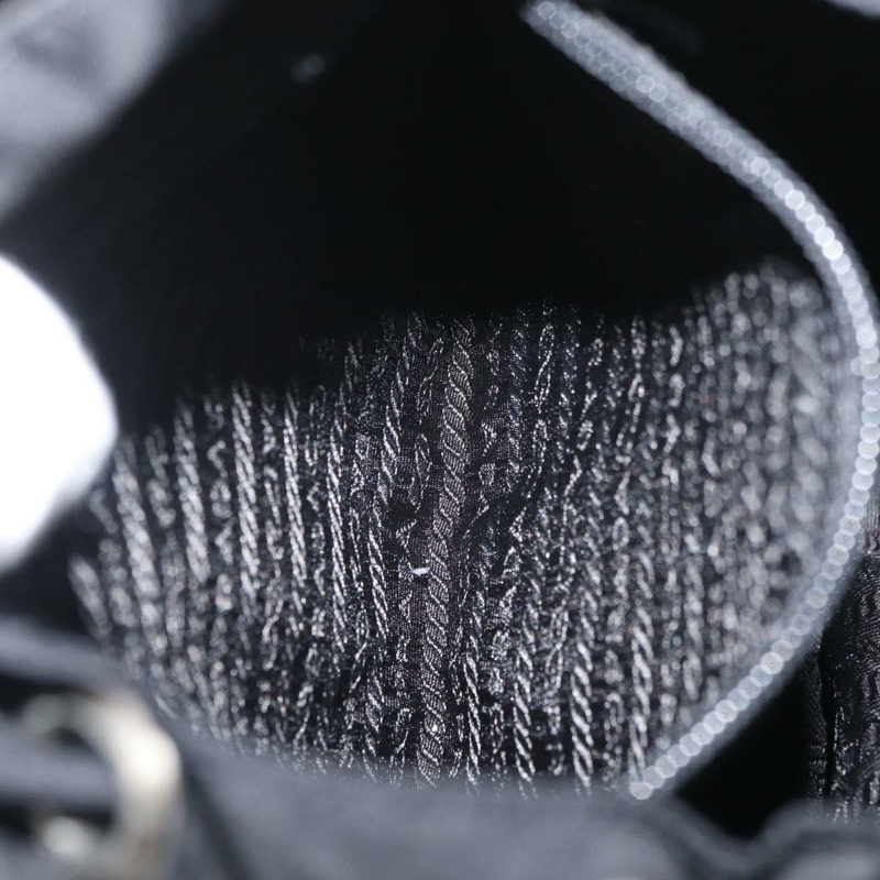 【日本直送】PRADA 雙肩包 尼龍 黑色 銀色 正品 176615A-29