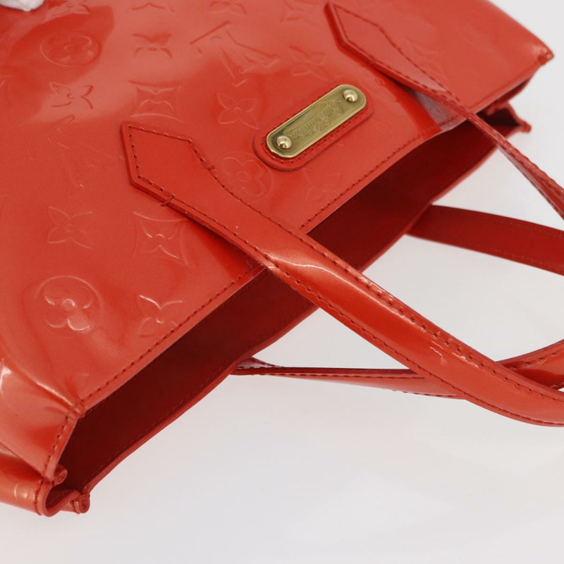 【日本直送】路易威登 Monogram Vernis Wilshire PM 手袋 橙色日落色 M93644 正品 176732A-5