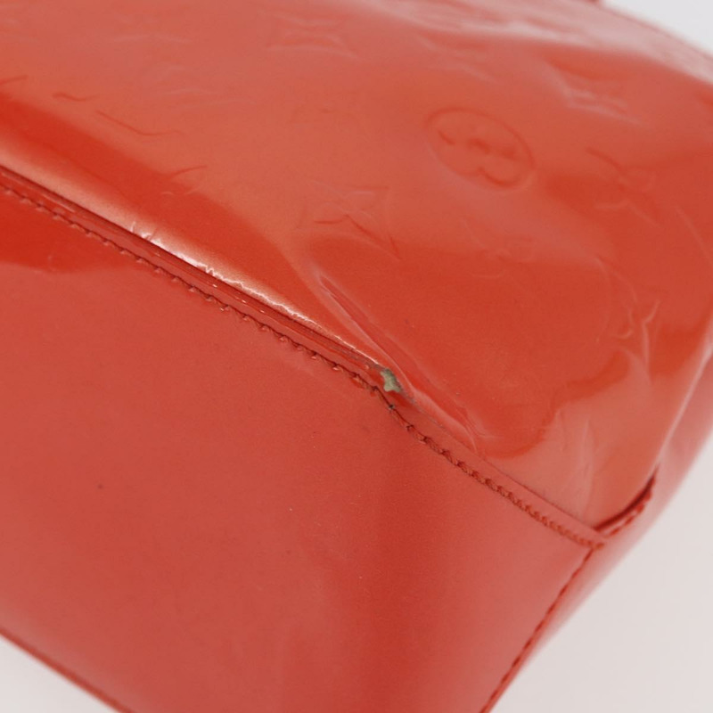 【日本直送】路易威登 Monogram Vernis Wilshire PM 手袋 橙色日落色 M93644 正品 176732A-15